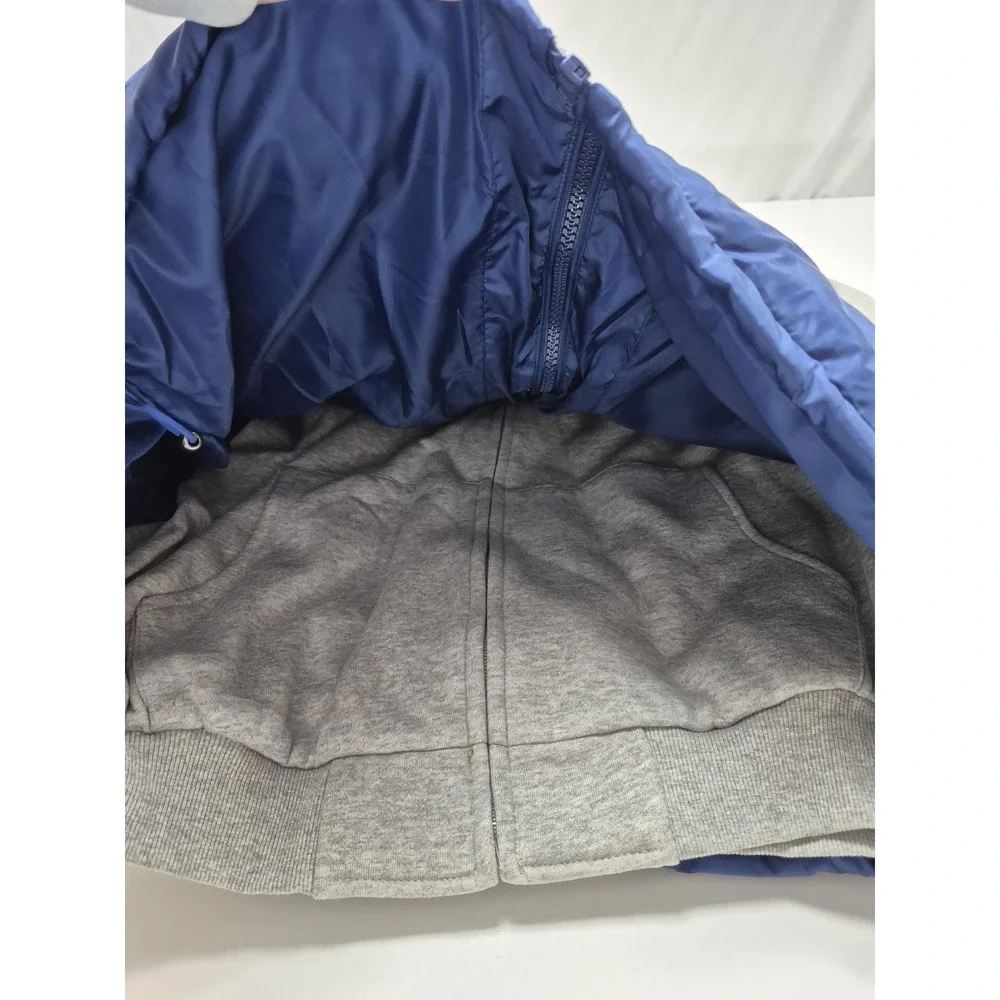 New York Giants Jacket Men's L Blue Red NFL Football Hoodie Puffer NFL NWT